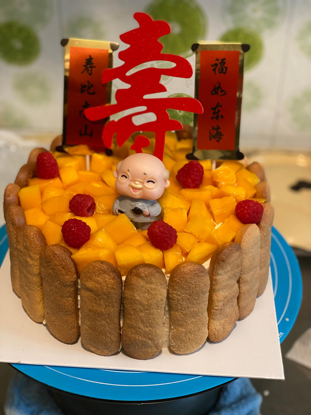 6寸原味戚风蛋糕