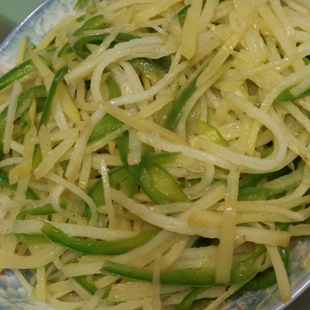 青椒土豆丝