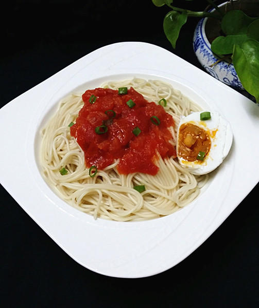 西红柿酱拌面的做法 步骤11