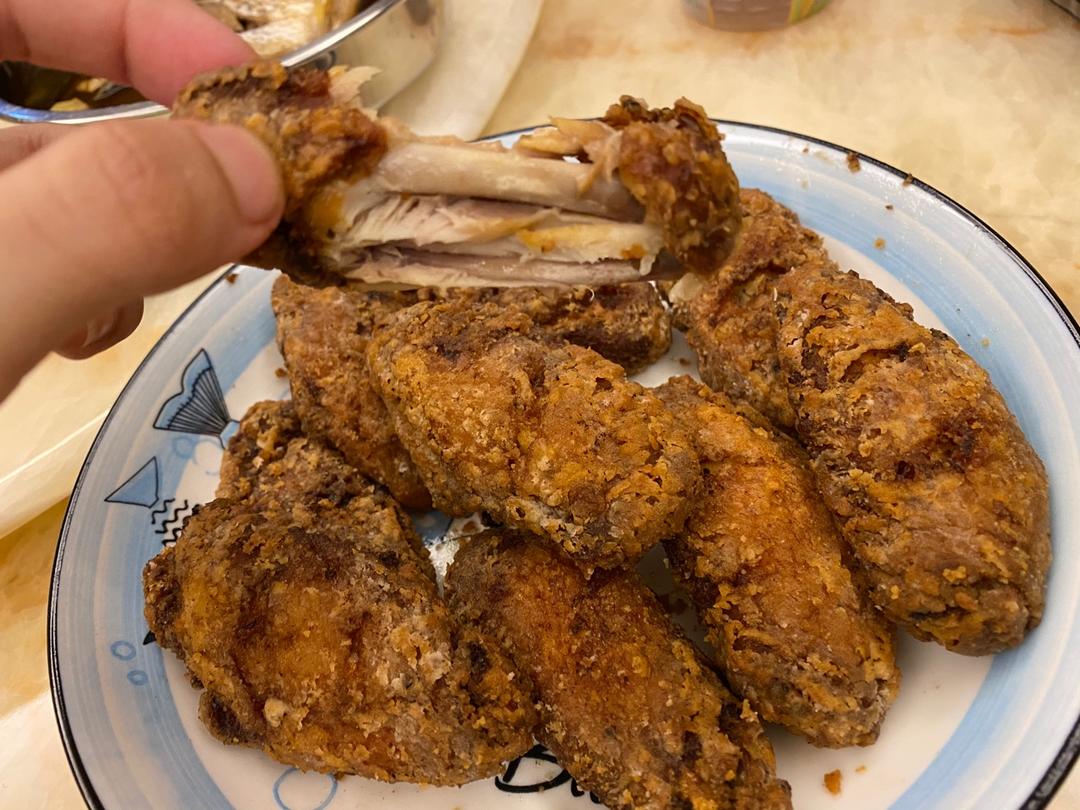 椒盐脆皮鸡翅