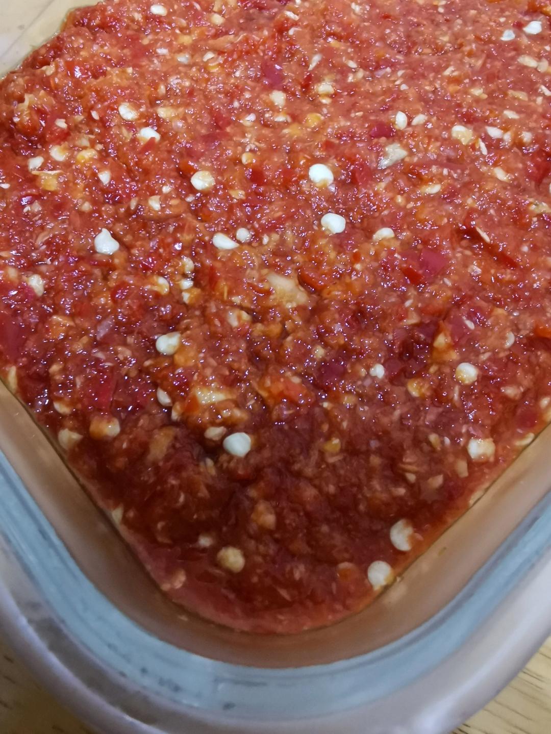 💯香辣开胃的自制剁辣椒‼️放一年不会坏