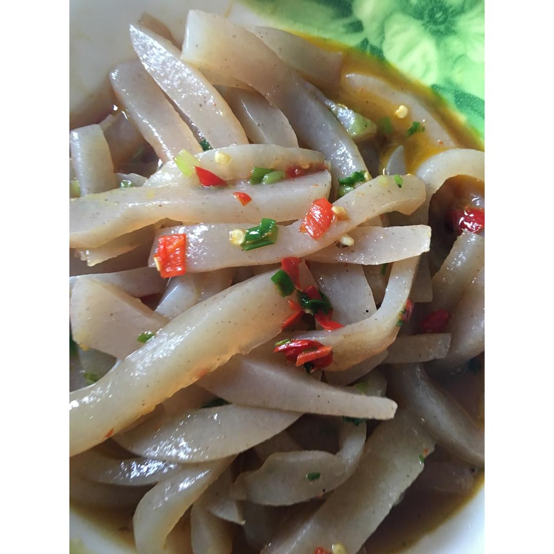 剁椒魔芋豆腐