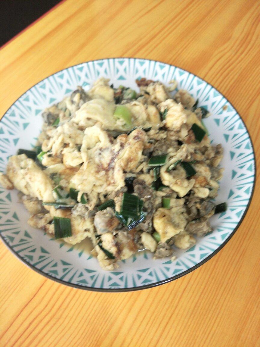海蛎炒鸡蛋