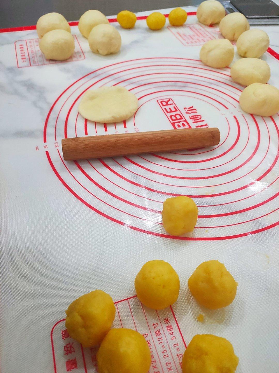 奶黄小餐包-一次发酵超好吃（附快手奶黄馅制作方法）