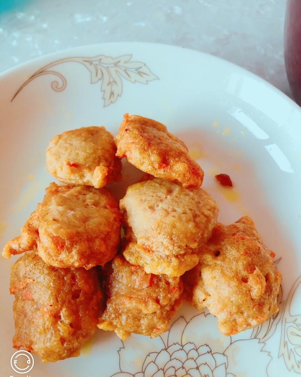 胡萝卜豆渣小丸子