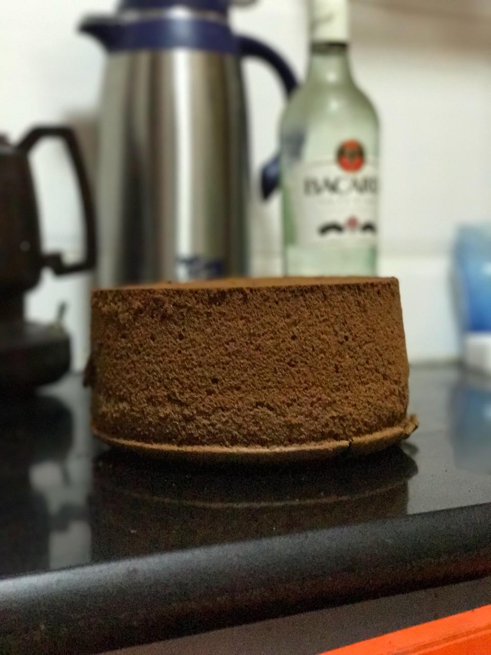 不消泡的巧克力戚风