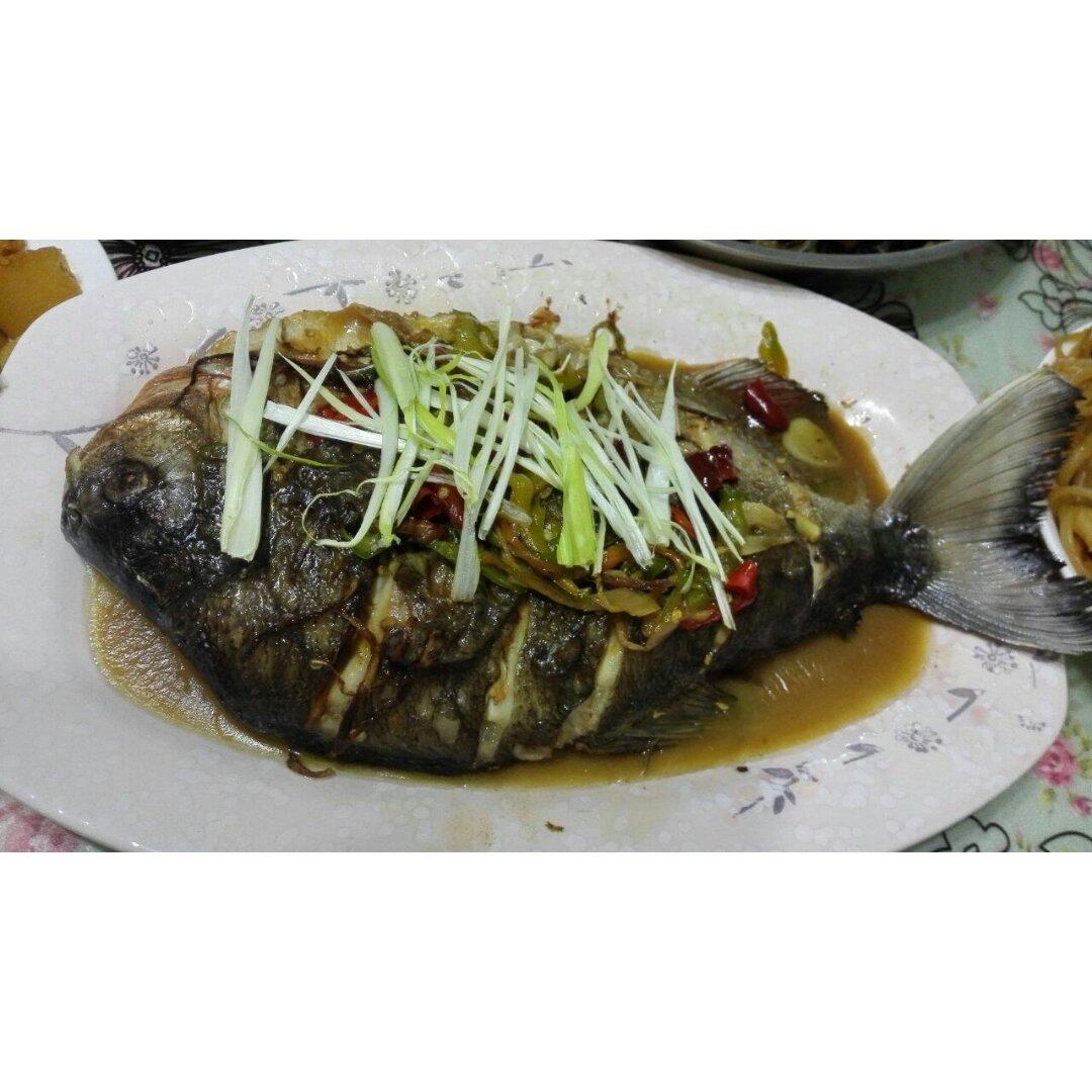 红烧鲳鱼