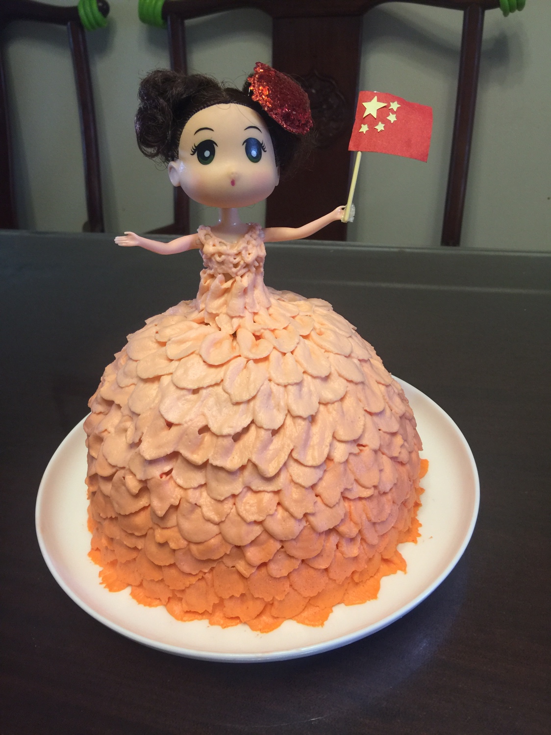 爱国公主蛋糕的做法