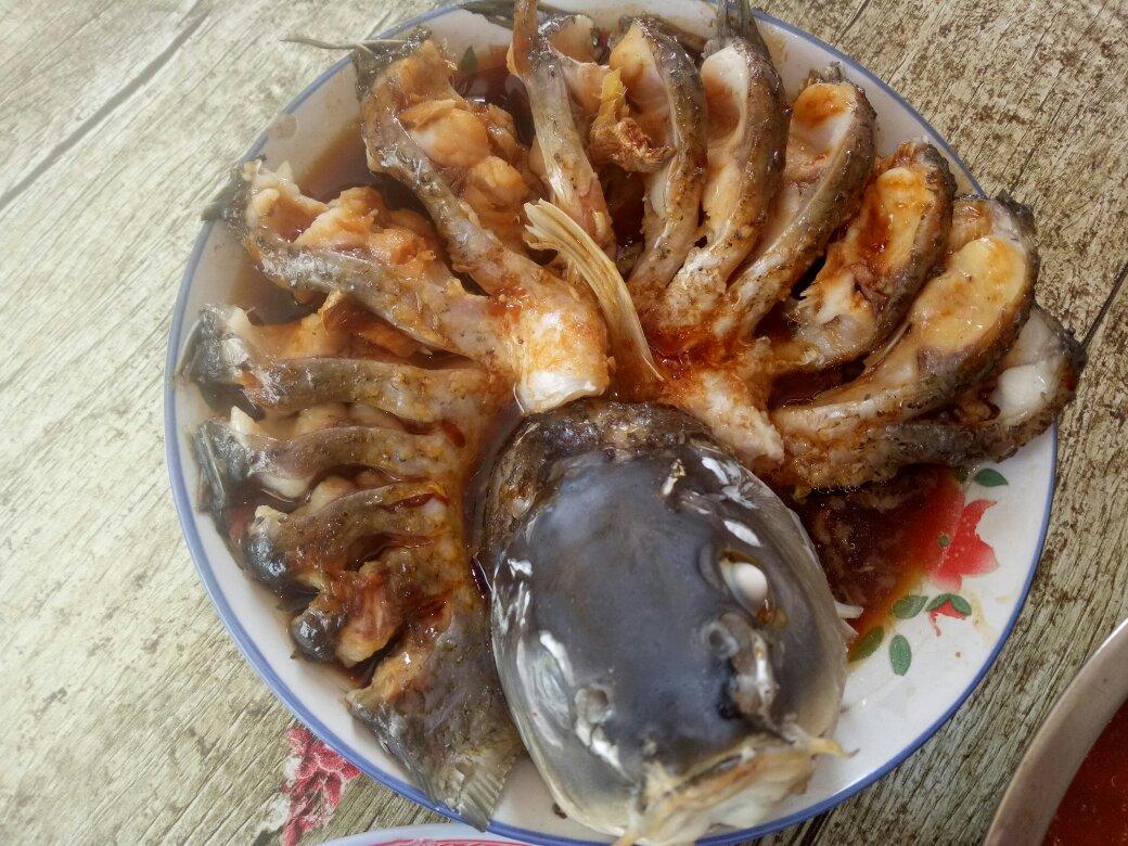 孔雀开屏清蒸鱼