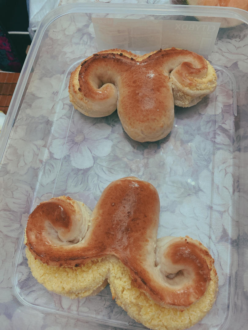 椰蓉白羊座面包