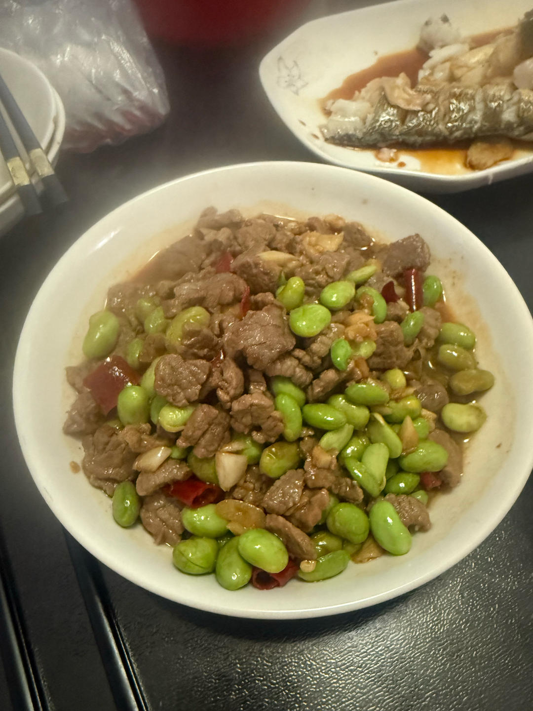 🔥毛豆炒牛肉这样做也太费米饭了吧❗️❗️