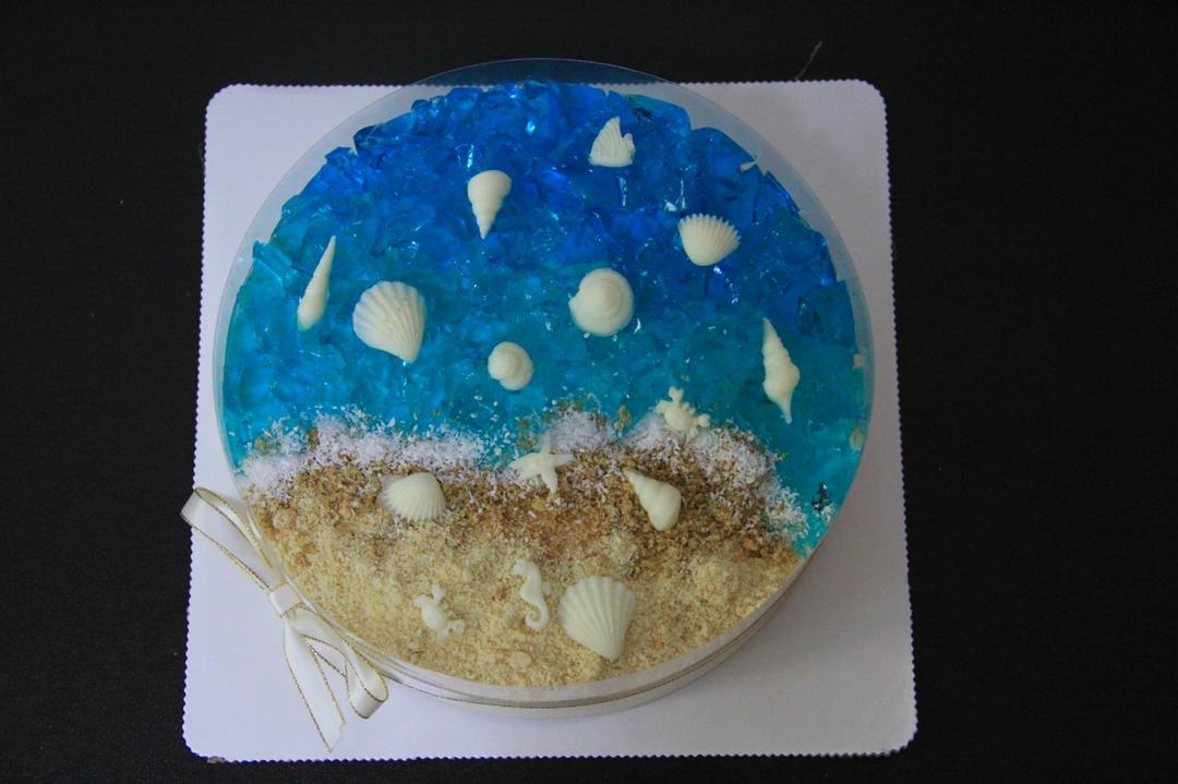 海洋酸奶慕斯蛋糕