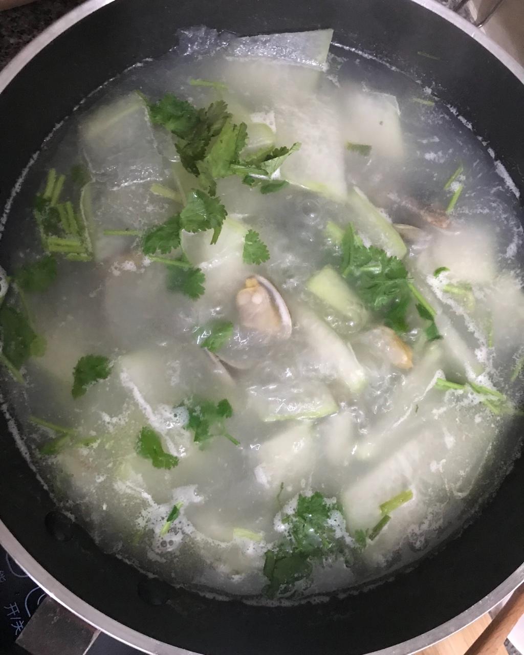 冬瓜蛤蜊汤