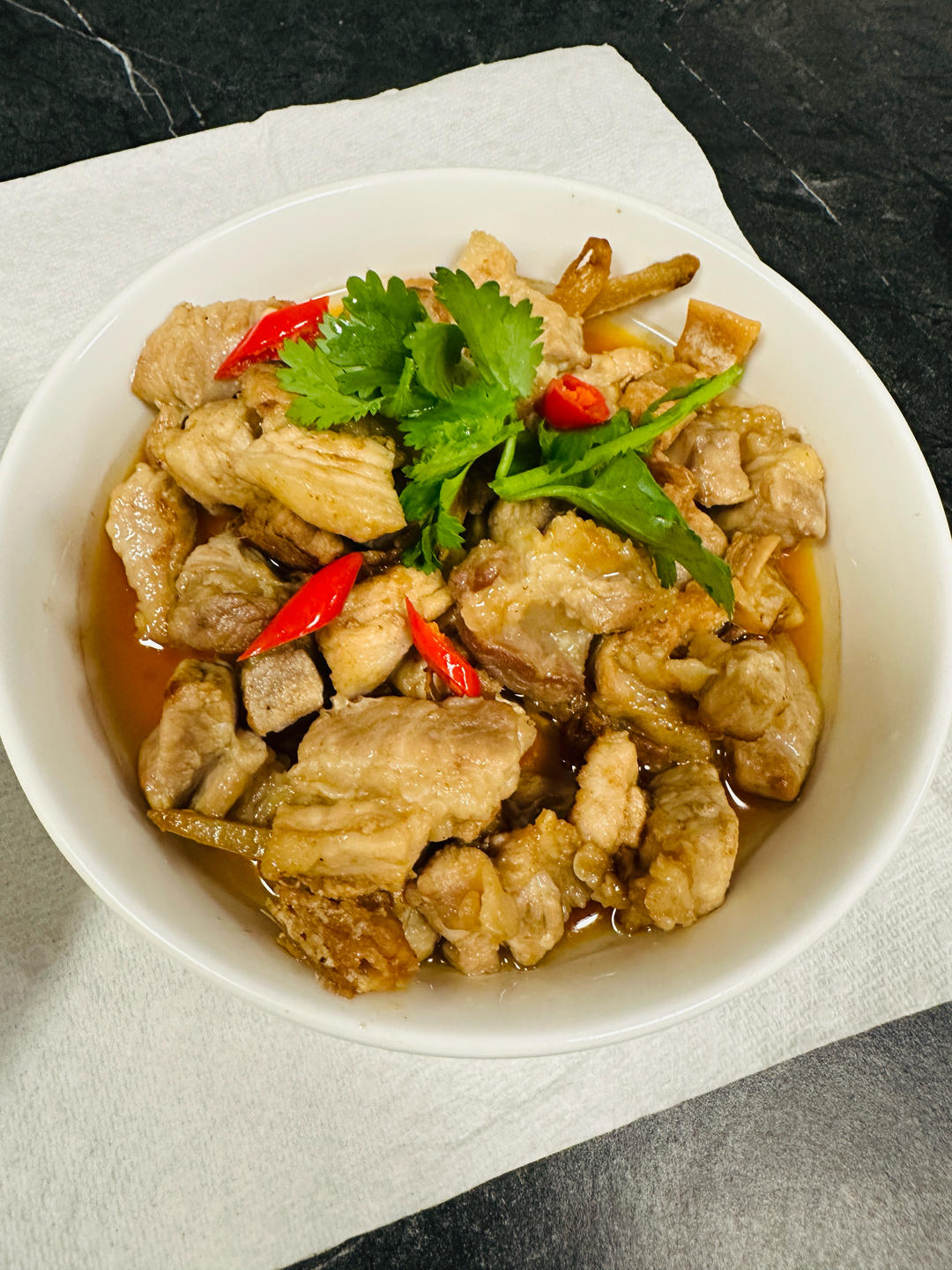 梅香咸鱼蒸猪肉