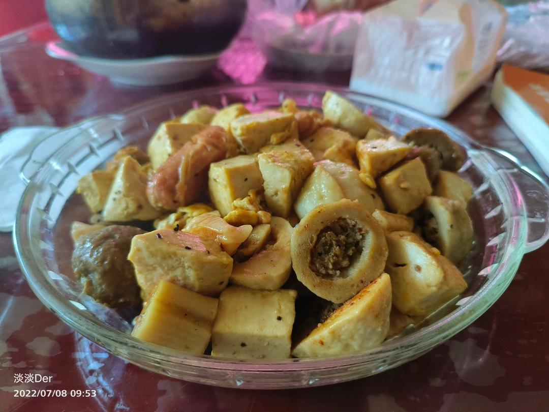 豆腐炒鸡蛋