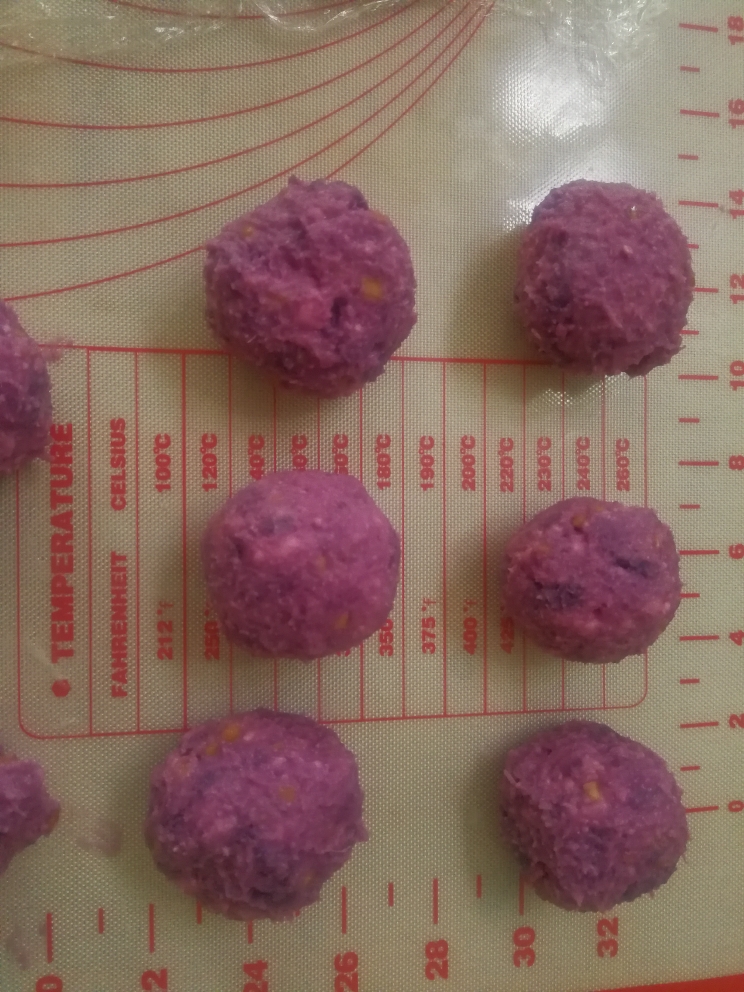 紫薯花生乳酪包的做法 步骤5