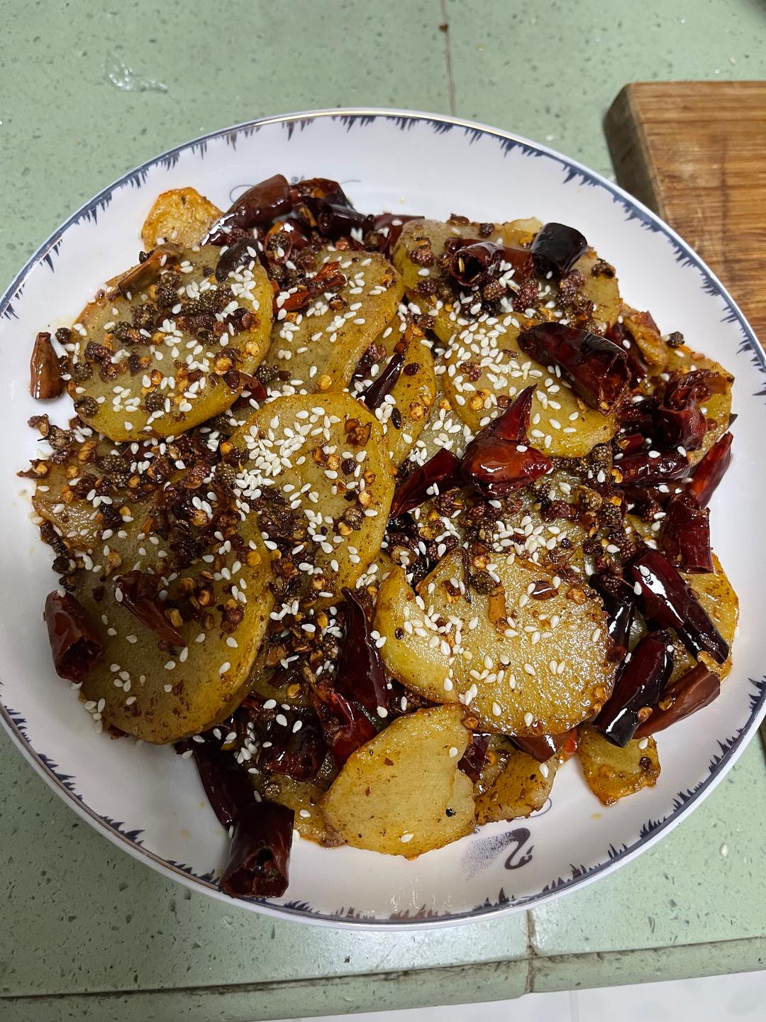 干锅土豆的做法