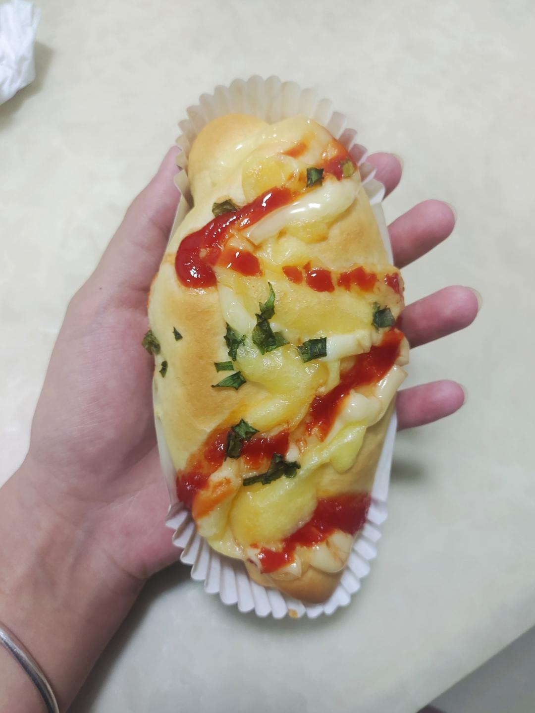 一次性发酵葱香芝士软包