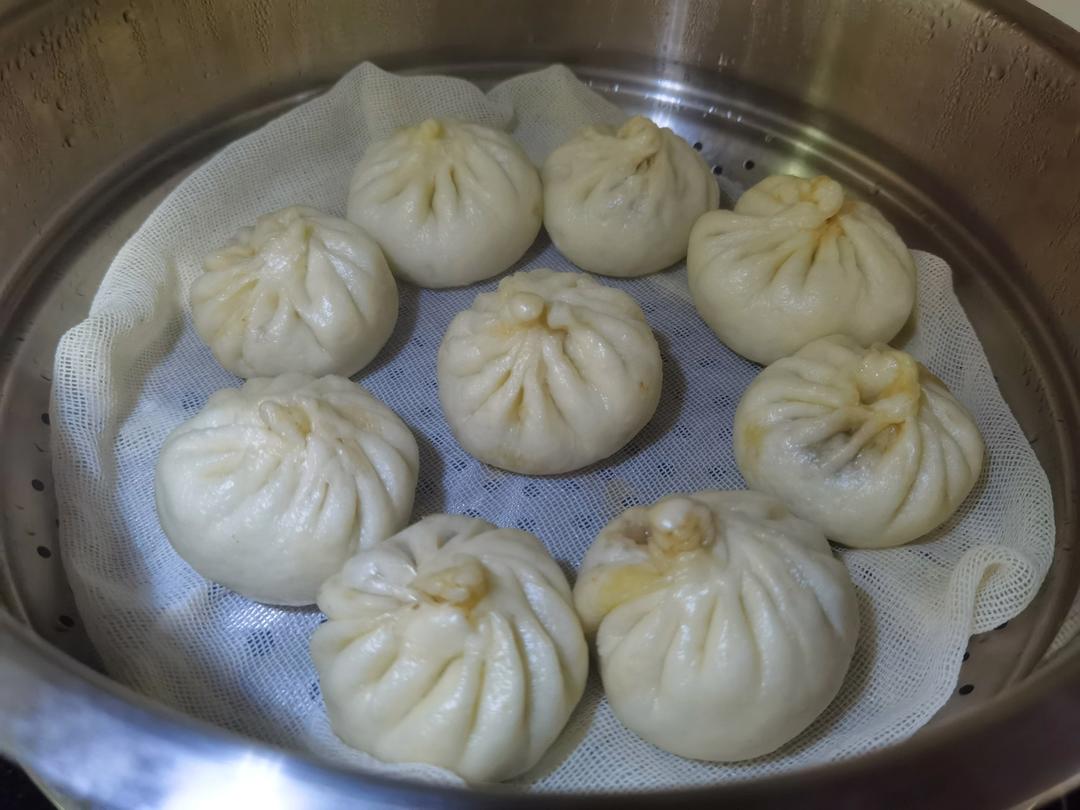 豆角酱肉包子