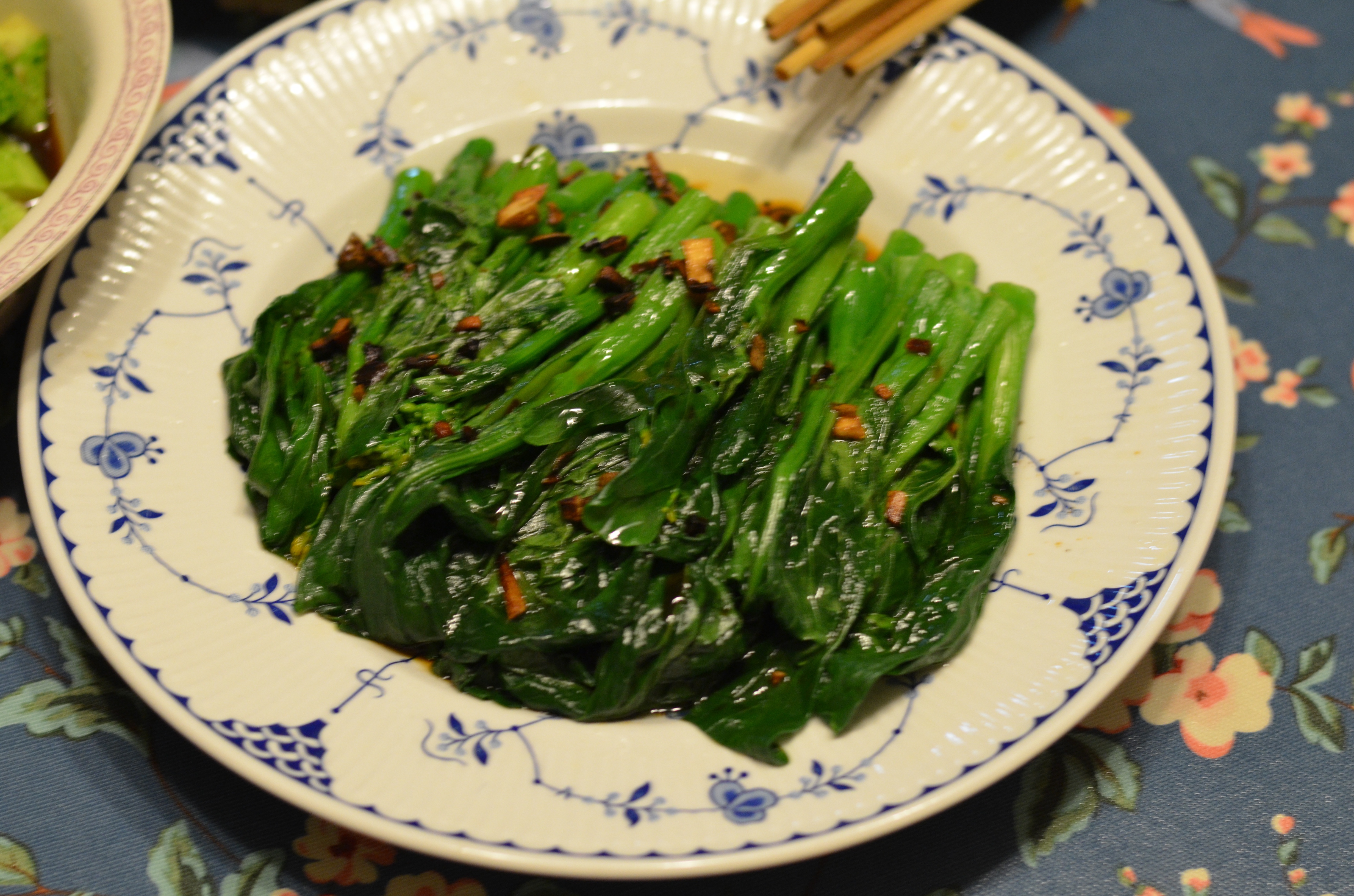白灼广东菜心