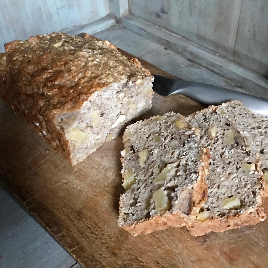 暖香燕麦苹果快手面包丨健康·烘焙