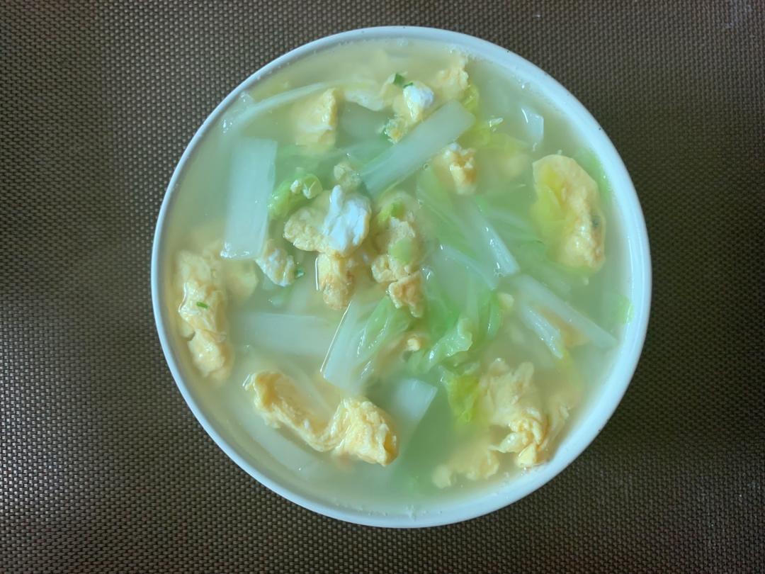 减肥营养白菜汤