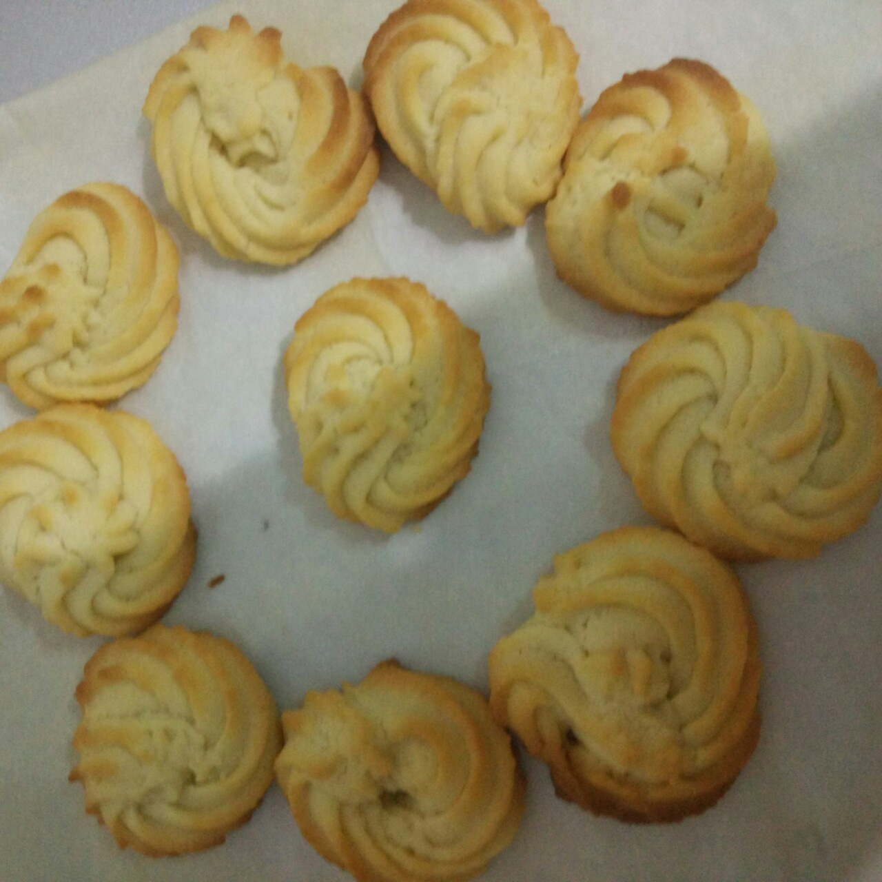 黄油曲奇（绝对成功的经验分享）