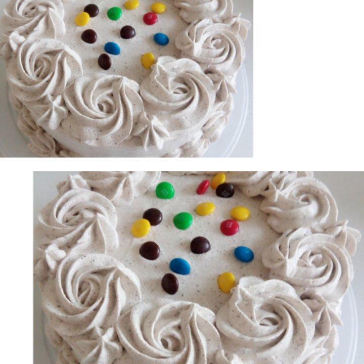 奥利奥咸奶油草莓蛋糕