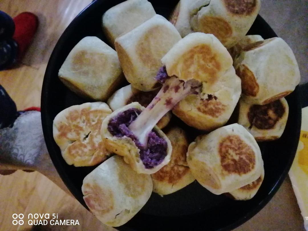 【爆浆紫薯仙豆糕】