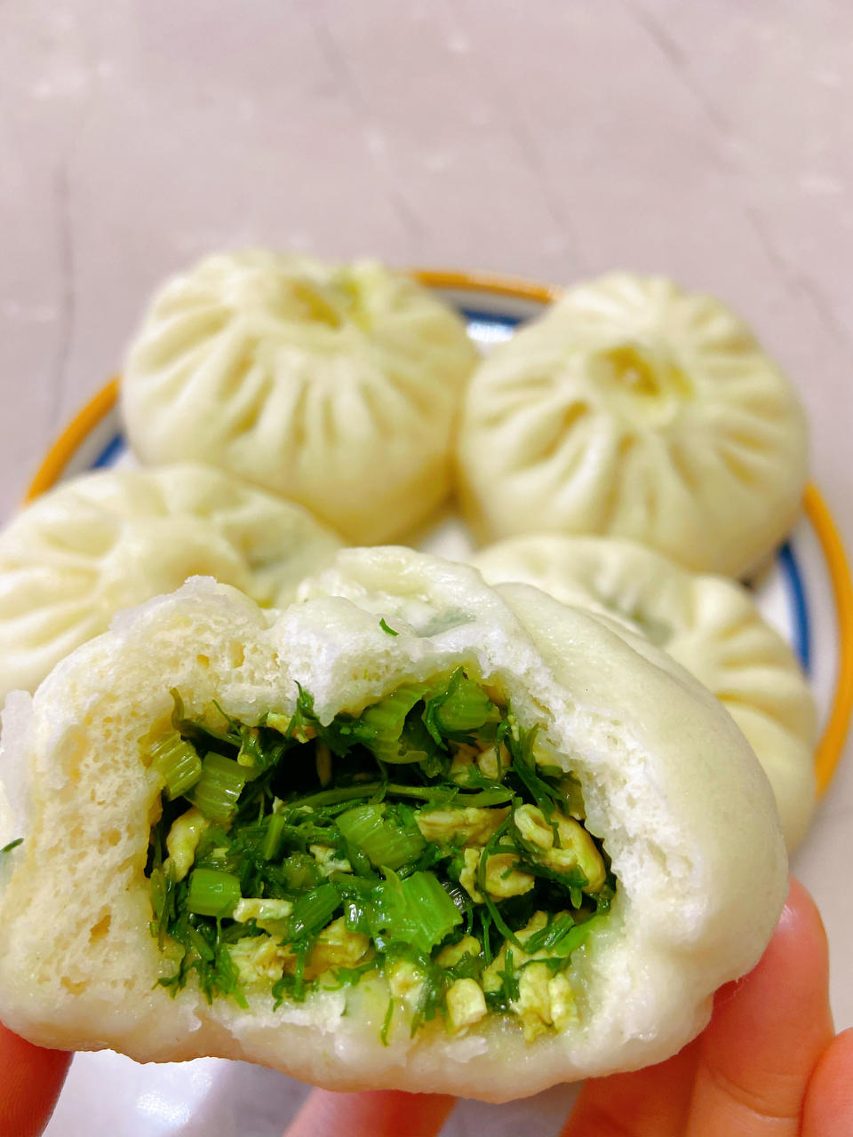 不出汤的韭菜鸡蛋虾皮馅饺子
