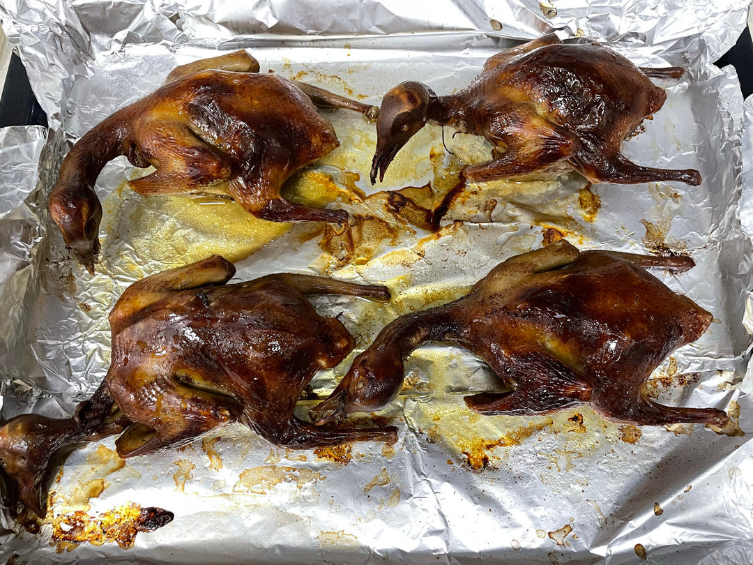 脆皮乳鸽（空气炸锅）