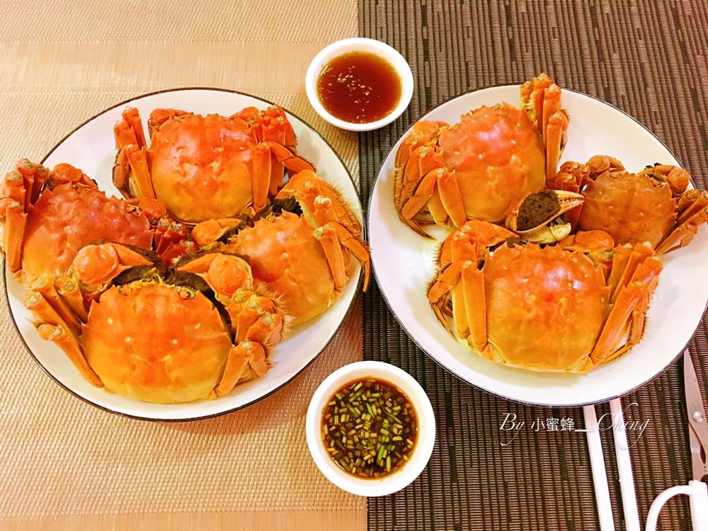 清蒸大闸蟹
