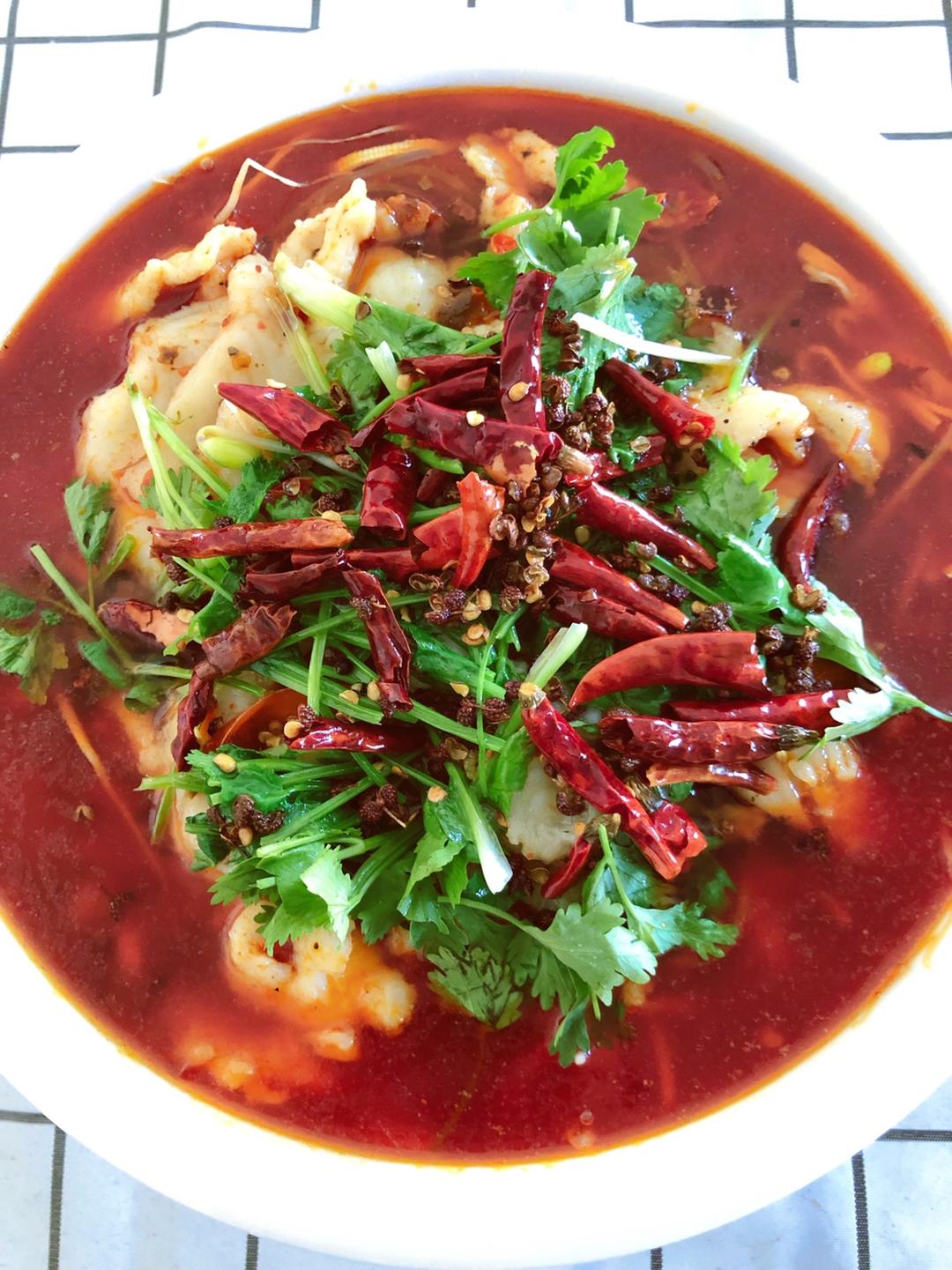 水煮鱼（火锅底料版）的做法