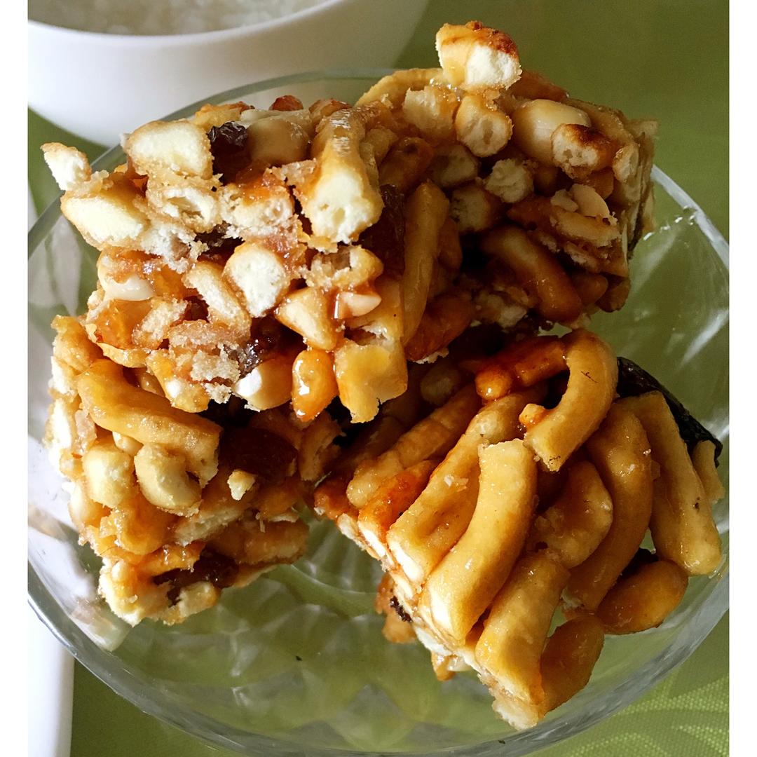 松软的鸡蛋沙琪玛