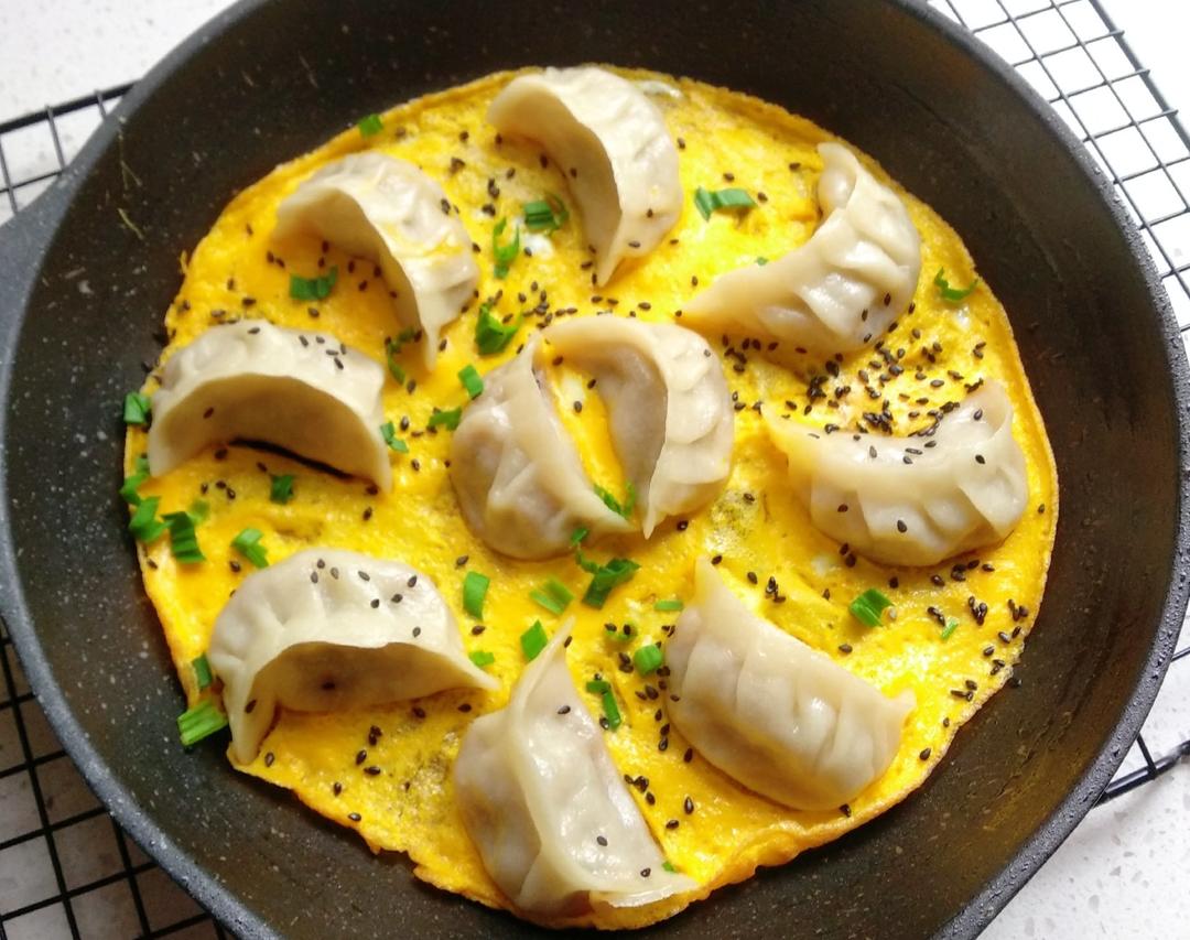 懒人快手抱蛋煎饺