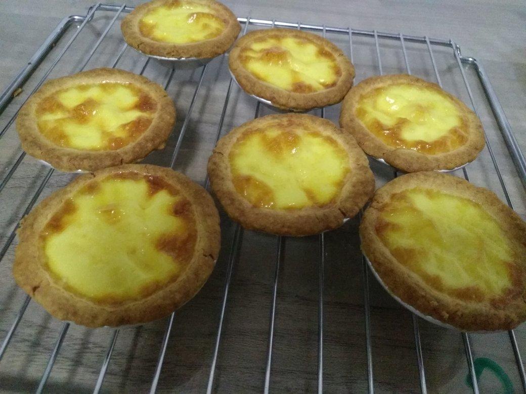 【视频食谱】不用开酥的曲奇蛋挞