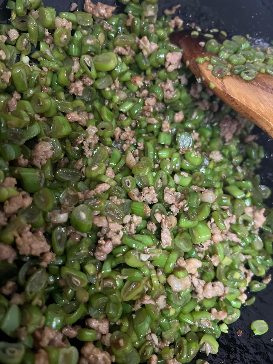 肉末四季豆