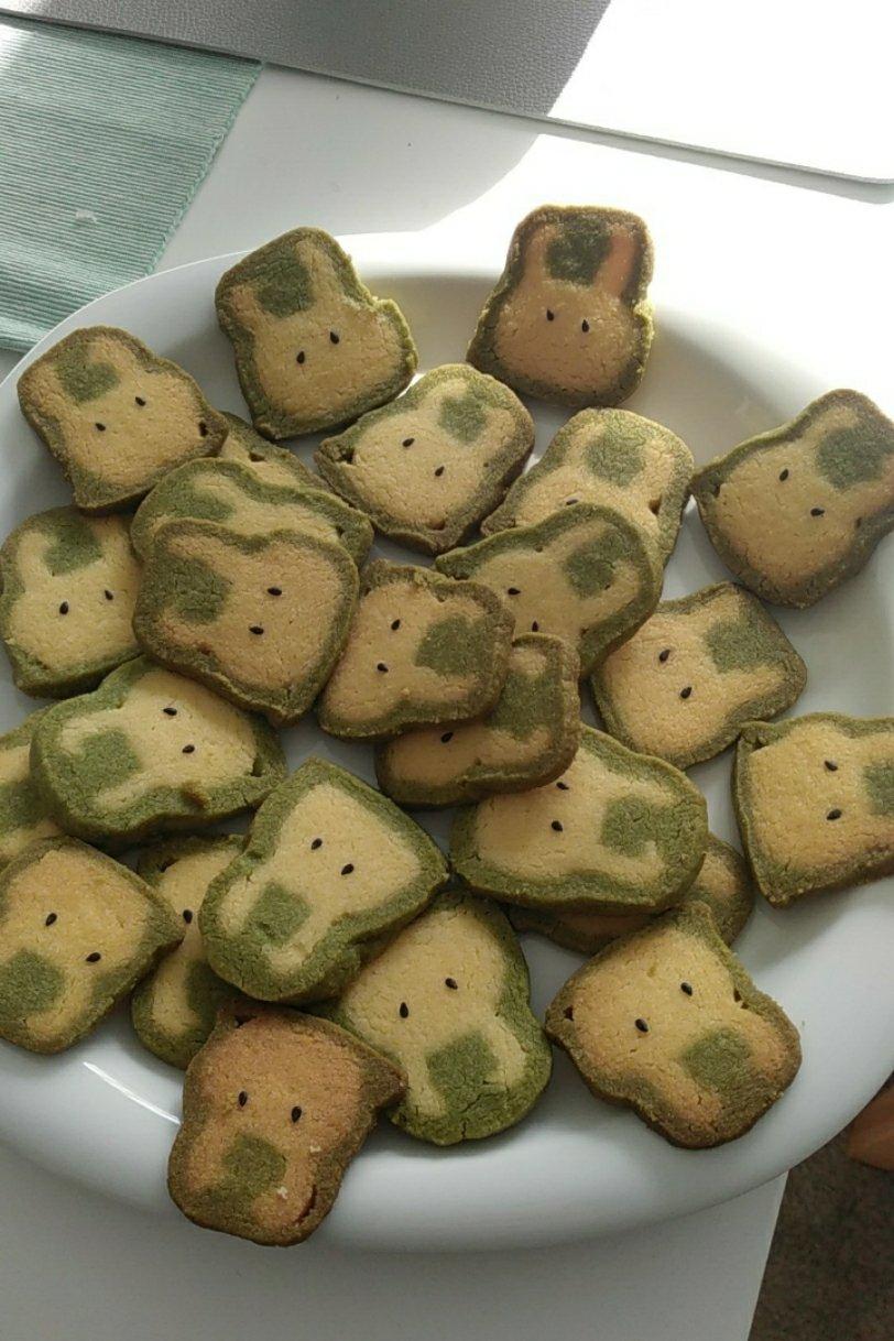 抹茶兔子🐰曲奇饼干