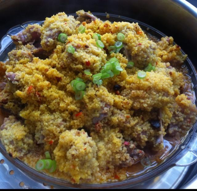 小米蒸排骨【秋日必备】的做法