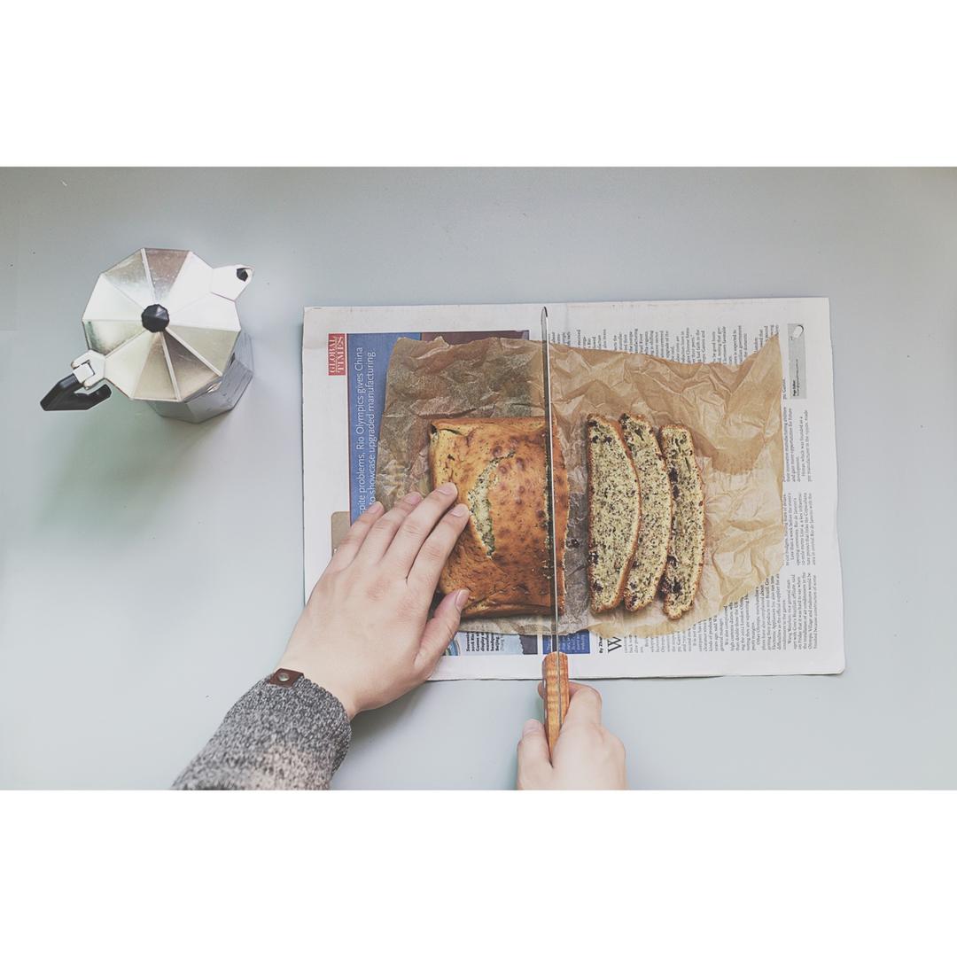 红茶蔓越莓比滋可巧蛋糕