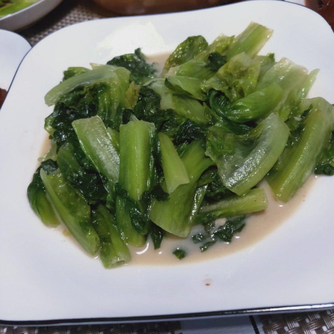 腐乳炒生菜