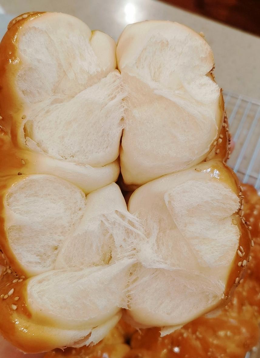 纯奶手撕吐司的做法 步骤1