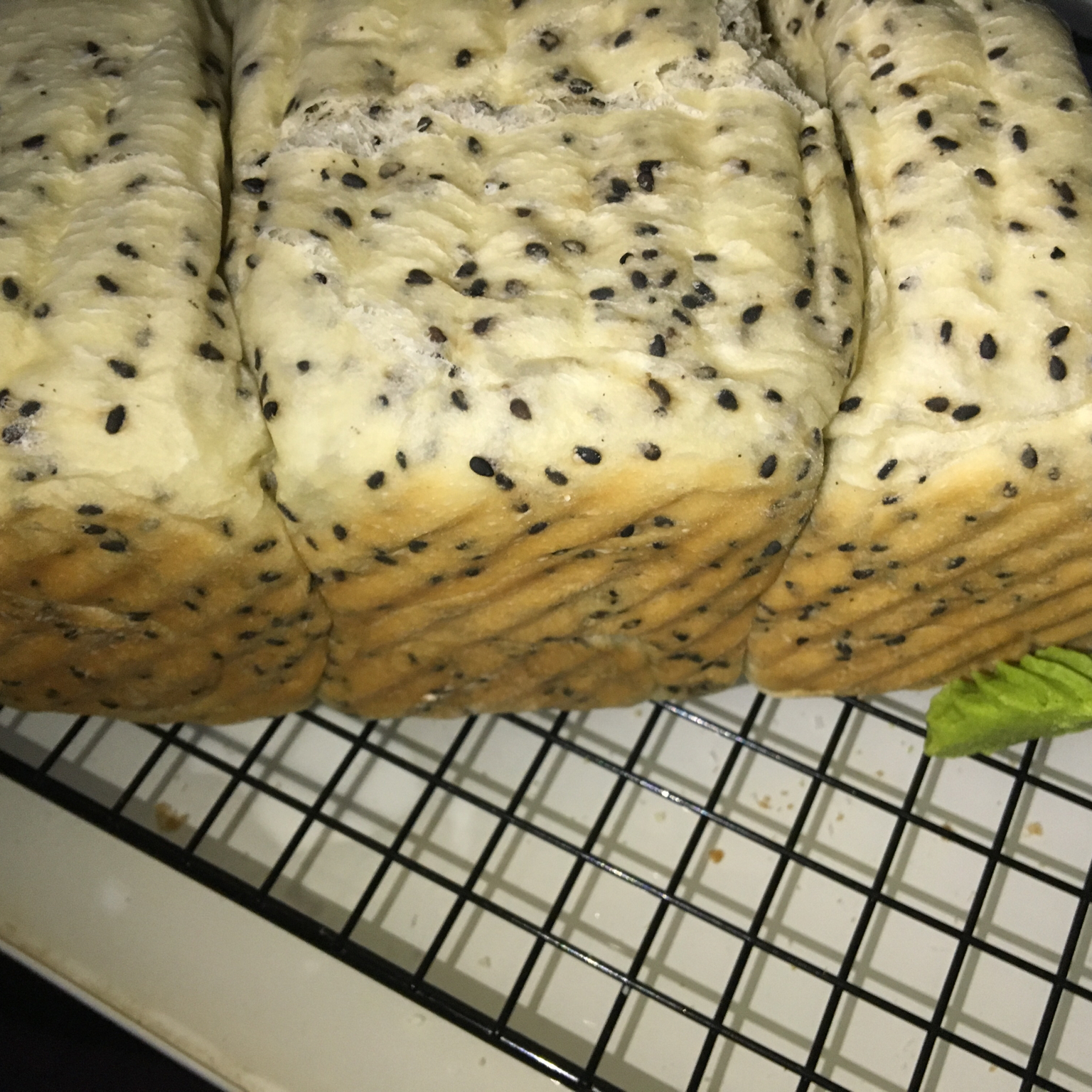 金大旺的黑芝麻吐司