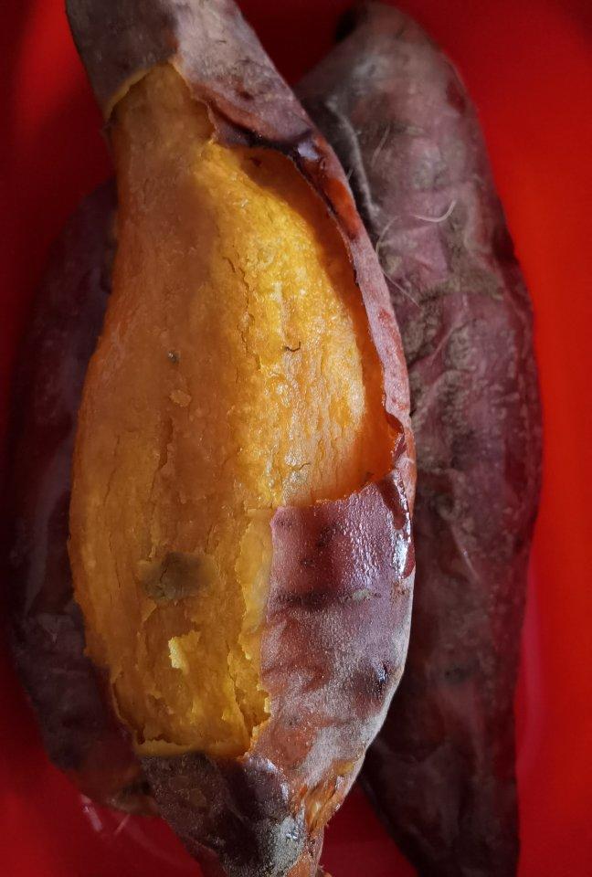 🔥在家烤箱烤蜜薯㊙️软糯清甜蜜汁溏心‼️关键是健康卫生