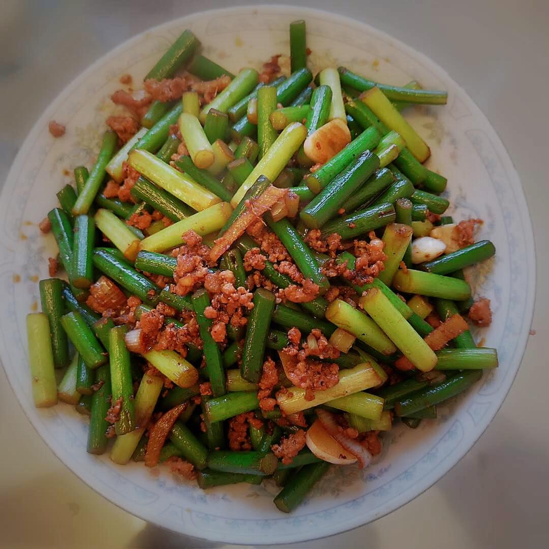 蒜薹炒肉