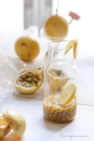 百香果柠檬蜂蜜茶（美白，清理肠胃）的做法 步骤5