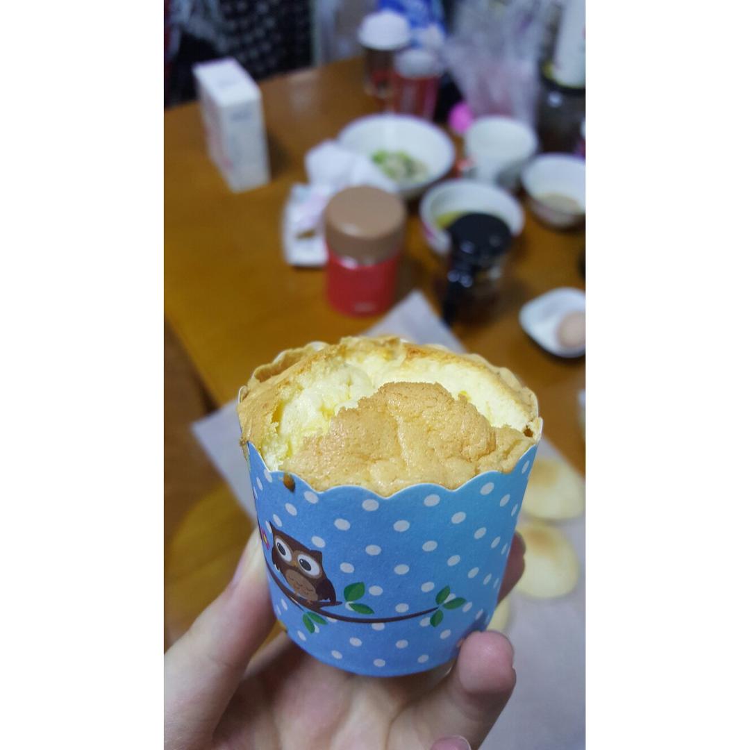 棉花纸杯蛋糕
