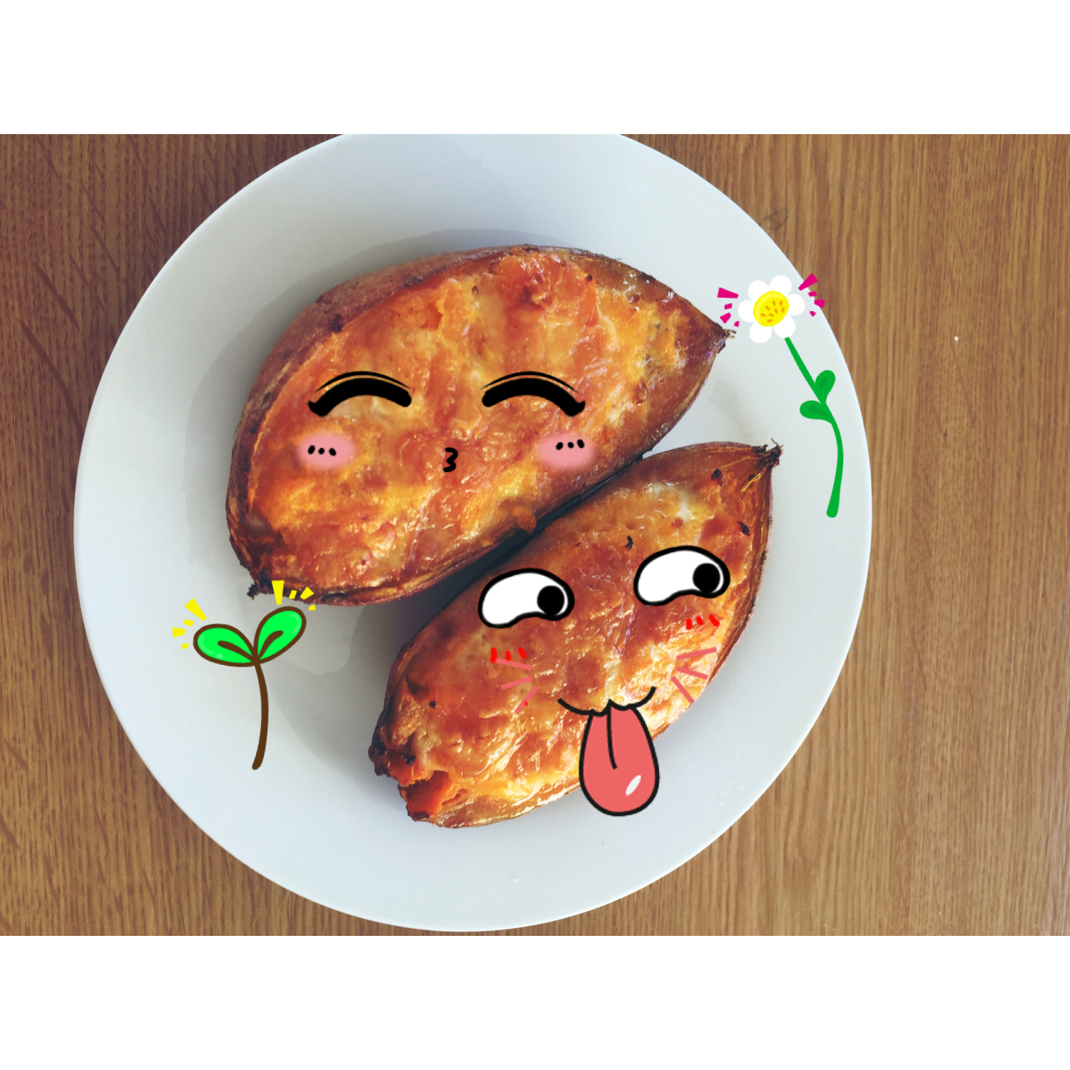 芝士奶油焗红薯