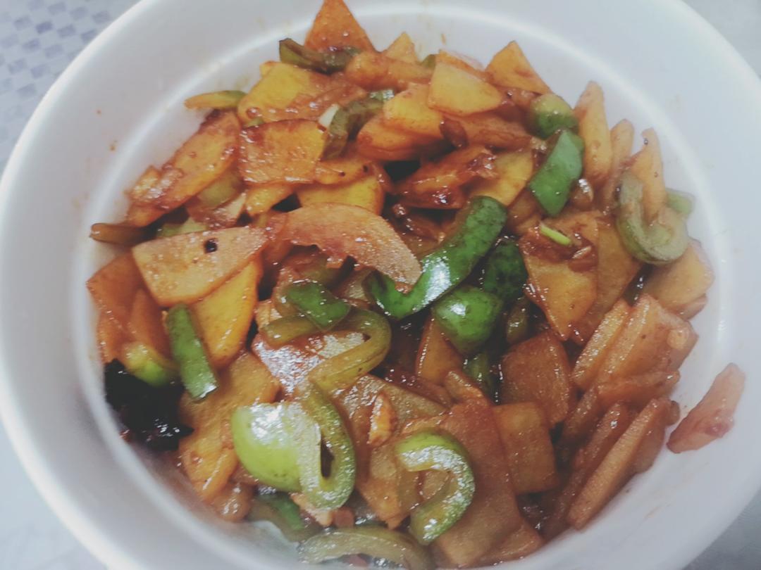 家常炒土豆片