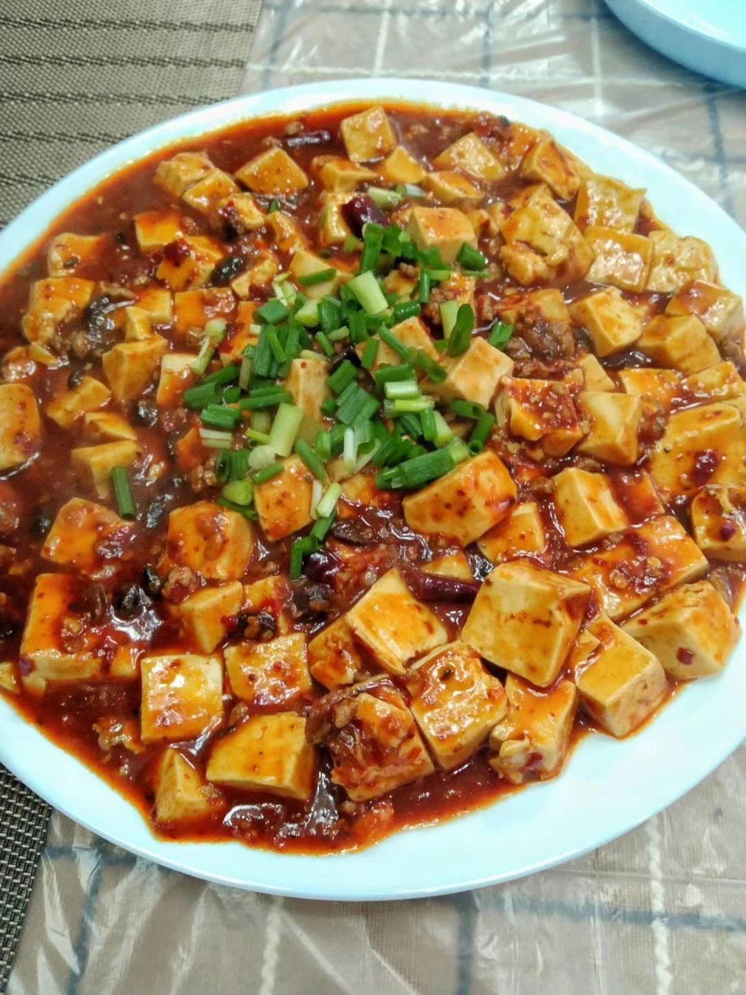 简单易学的下饭菜麻婆豆腐（素版）